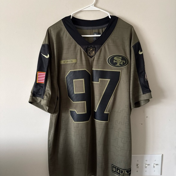 NFL Other - Men’s Nike Nick Bosa #97 49ers 2021 Salute To Service Limited Jersey Sz XL RARE